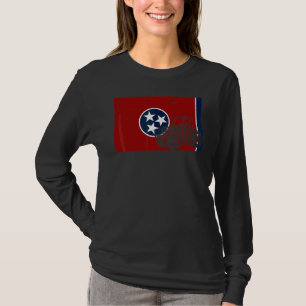 Mens Patriotic Farmer Usa State Farming Tractor Te T-Shirt