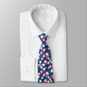 Mens Patriotic USA Tie