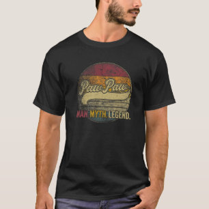 Mens Paw Paw The Man Myth Legend Christmas Gift Gr T-Shirt