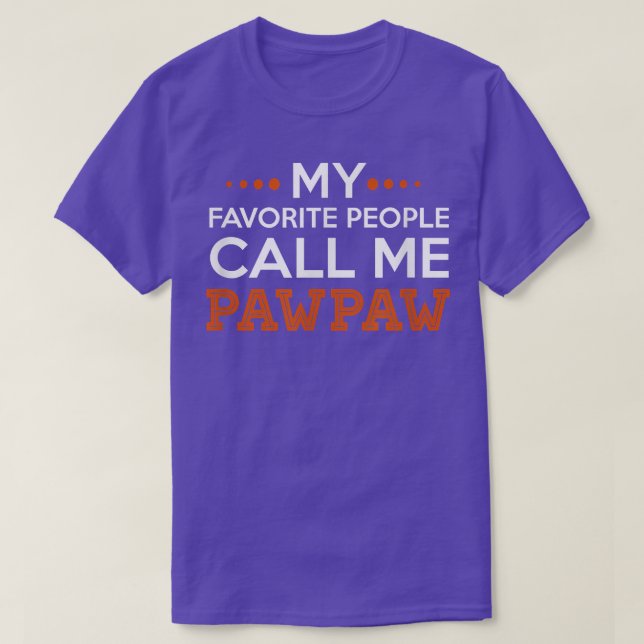 Mens PawPaw  T-Shirt (Design Front)