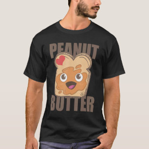 Mens Peanuts Food Paste Spread Peanut Butter T-Shirt