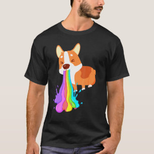 Mens Pembroke Puking Welsh Pembroke Puking Puking  T-Shirt