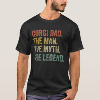 Mens Pembroke Welsh Corgi Gifts for Lover Dog Dad