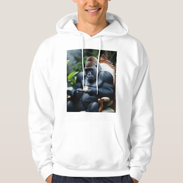 Mens Perfect Tshirts Design of Gorilla new look (Front)