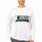 Men's performance microfiber long sleeve logo