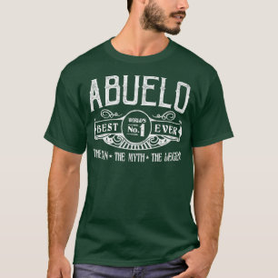Mens Personalised Abuelo Best No T-Shirt