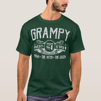 Mens Personalised Grampy Best No T-Shirt