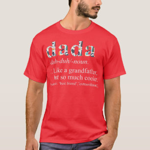 Mens Personalised Tie Die Cool Dada Like a Grandfa T-Shirt