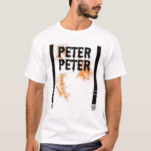 Mens Peter Peter Pumpkin Eater Matching Couple Hal T-Shirt