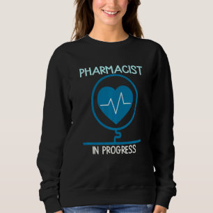 Mens Pharmacist In Progress Future Pharmacology Me Sweatshirt