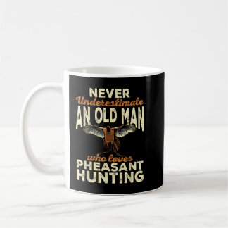 Mens Pheasant Hunting Upland Bird Hunting Coffee Mug