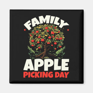 Mens picking tree fruit lover farmer performance magnet