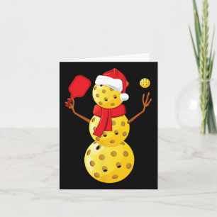 Mens Pickleball Christmas Shirt Funny Pickleball S Card