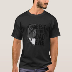 Mens Pitbull Dad Dog 2 T-Shirt