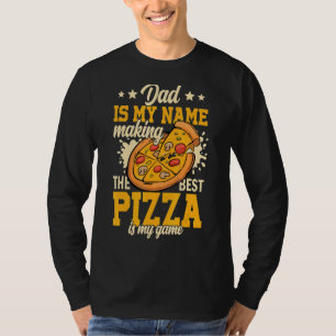 Mens Pizza  costume adult pizza maker dad T-Shirt