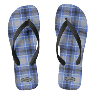 Men's Plaid Flip-flops HAMbWG Kid's Flip Flops