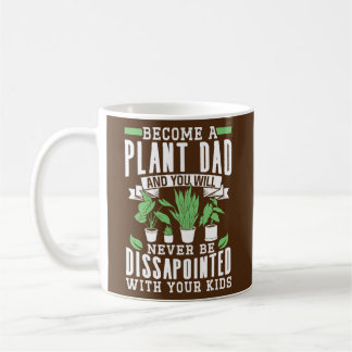 Mens Plant Daddy Houseplant Gardener Coffee Mug