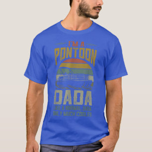 Mens Pontoon Boat Dada Apparel, Funny Fathers Day T-Shirt