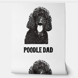 Mens Poodle Dad - Standard Poodle Dad Wallpaper
