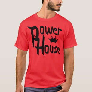 Mens POWER HOUSE Gym Fitness Workout Bodybuilding T-Shirt