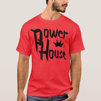 Mens POWER HOUSE Gym Fitness Workout Bodybuilding  T-Shirt