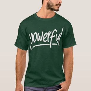 Mens POWERFUL Gym Fitness Workout Bodybuilding Mot T-Shirt