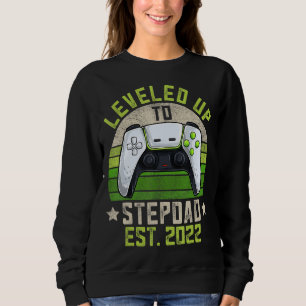 Mens Pregnancy Announcement Gaming Shirts, Levelle Sweatshirt