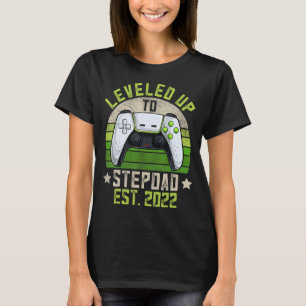 Mens Pregnancy Announcement Gaming Shirts, Levelle T-Shirt