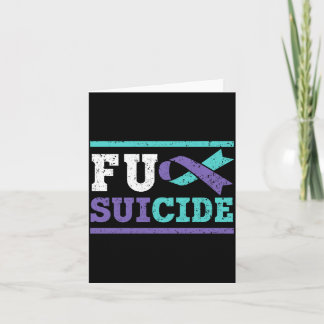 Mens prevention awareness mental health depression card