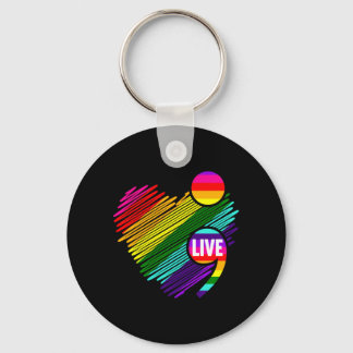 Mens Prevention Awareness Mental Health Depression Key Ring
