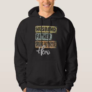 Mens Profession dad hero father Driving Instructor Hoodie