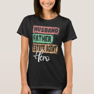 Mens Profession dad hero father Estate Agent Tank 