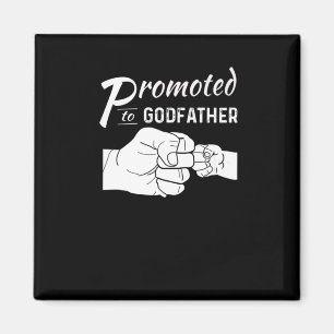 Mens Promoted To Godfather Uncle Fathers Day Gift Magnet
