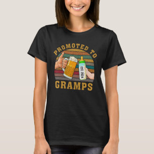Mens Promoted to Gramps 2024 Funny for new Gramp T-Shirt