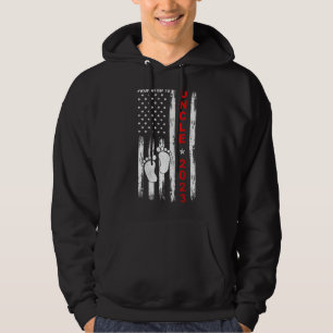 Mens Promoted To Uncle 2023 Us Flag New Uncle Fat Hoodie