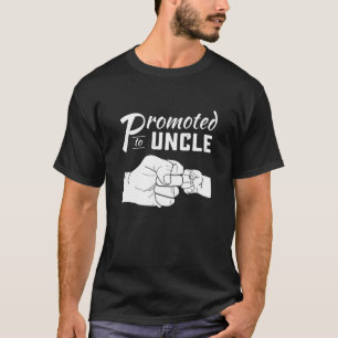 Mens Promoted To Uncle T Baby Announcement 2022 Fa T-Shirt
