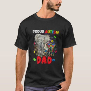 Men's Proud Autism Dad, Funny Autism Awareness Dad T-Shirt