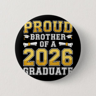 Mens Proud Brother Of A 2026 Graduate Shirt Cl 202 6 Cm Round Badge
