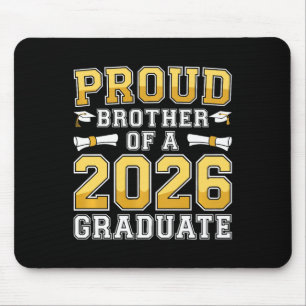 Mens Proud Brother Of A 2026 Graduate Shirt Cl 202 Mouse Pad