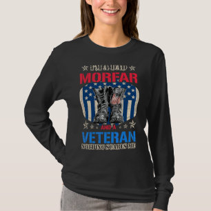 Mens Proud Dad Morfar And Veteran Fathers Day Us F T-Shirt
