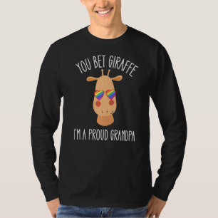 Mens Proud Grandpa I Love My Gay Grandson Lgbtq Yo T-Shirt