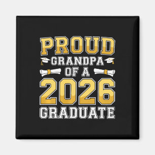 Mens Proud Grandpa Of A 2026 Graduate Shirt Cl 202 Magnet