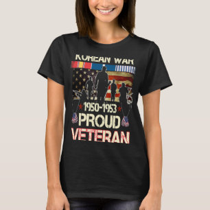 Mens Proud Korean War Veteran for Military Men T-Shirt