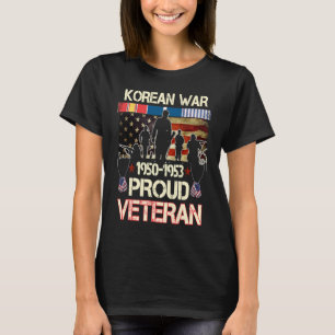 Mens Proud Korean War Veteran for Military Men T-Shirt
