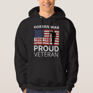 Mens Proud Korean War Veteran - Gift for Military Hoodie