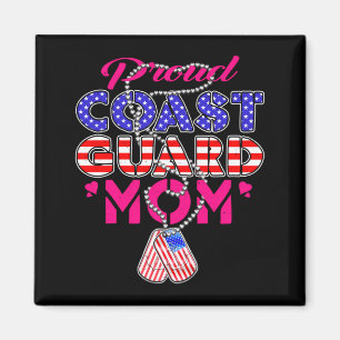 Mens Proud Military Mum Dog Tags Military Mother Magnet
