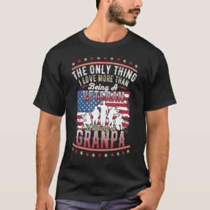 Mens Proud Us Flag I Love More Than Being A Vetera T-Shirt