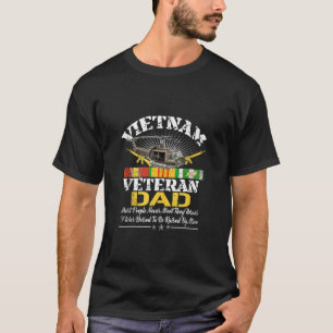 Mens Proud Vietnam Veteran Military Vietnam Vetera T-Shirt