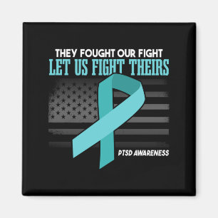 Mens Ptsd Awareness Performance Magnet