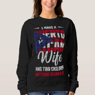 Mens Puerto Rico Island Proud American People Puer Sweatshirt